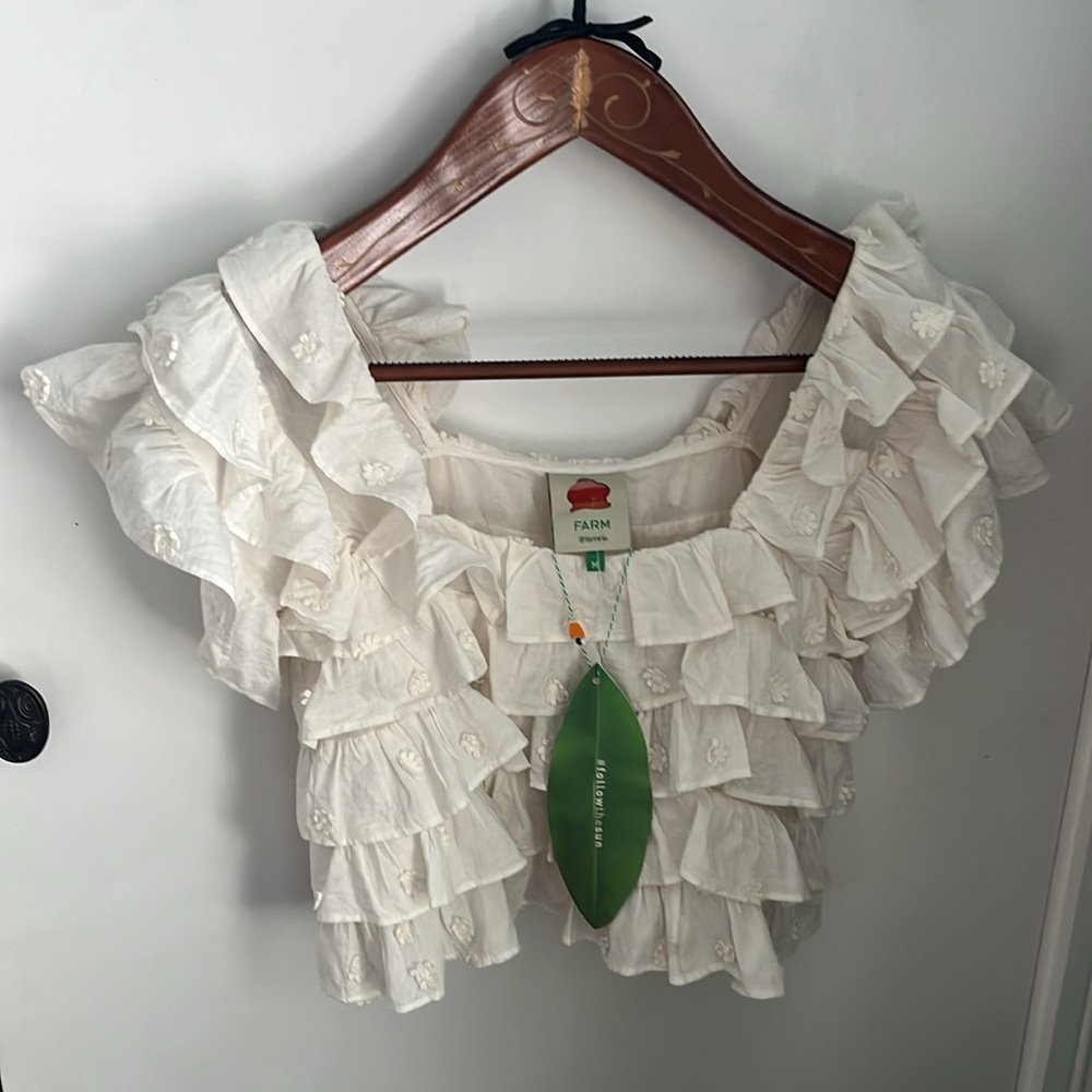 FARM Rio Tiered Ruffle Blouse - Picture 4 of 8